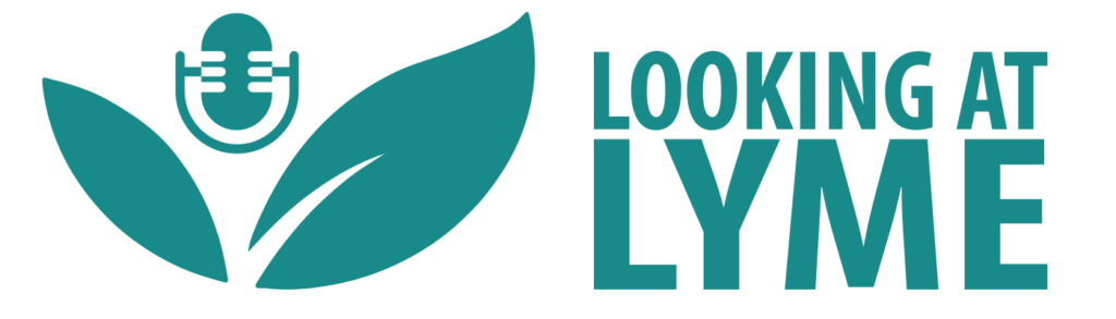 Looking at Lyme podcast logo.
