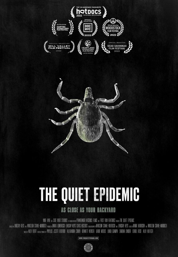 Cover poster for the Quiet Epidemic: As close as your backyard.