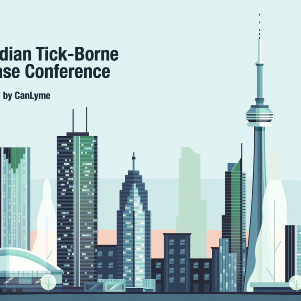 CTD Conference logo in blue and green floats above an illustration of Toronto.